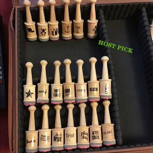 ARTS AND CRAFTS STAMPS  20 handled pieces